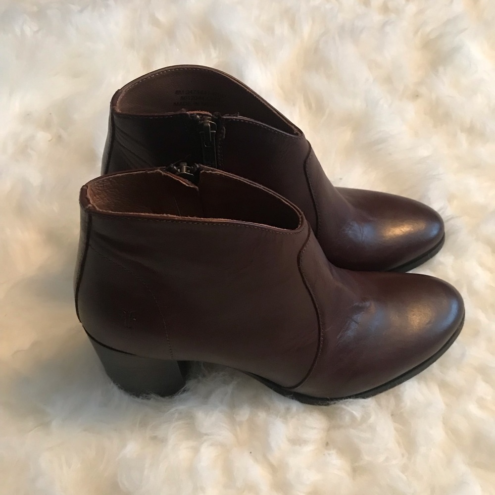 🚫SOLD🚫 Frye Nora Brown Ankle Bootie